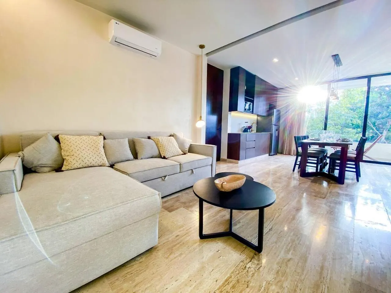 Spacious 1. 5 Bedroom Home Steps To Hunab Center And Stores Tulum 0*,  Mexico