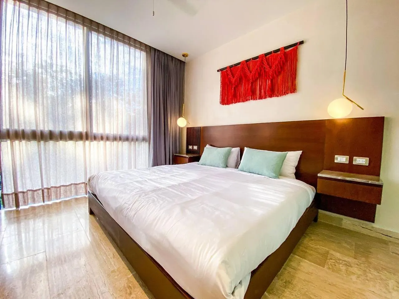 Apartment Spacious 1. 5 Bedroom Home Steps To Hunab Center And Stores Tulum